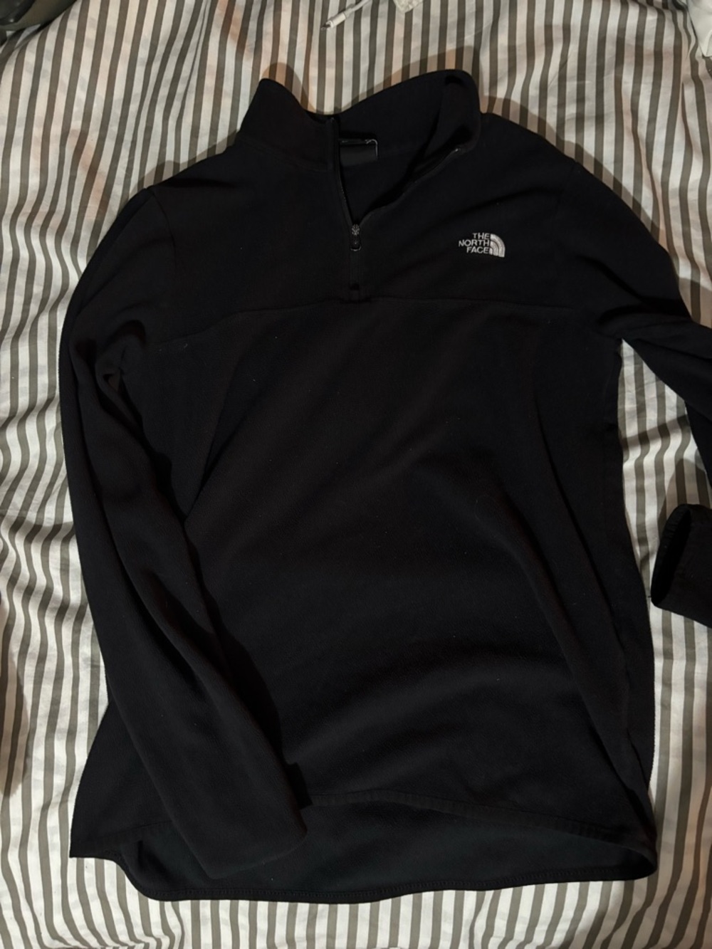 The North Face Black Women's Fleece Quarter-Zip Jacket